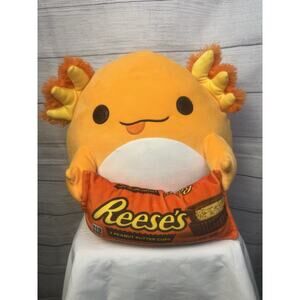 Zuru Snackles Axolotl Orange Reese's Reeses 14" Advertising Collectible